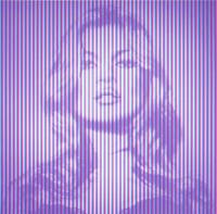 Mr Brainwash FAME MOSS (Cyan on Magenta) Screenprint, 35H - Sold for $2,176 on 10-10-2026 (Lot 376).jpg